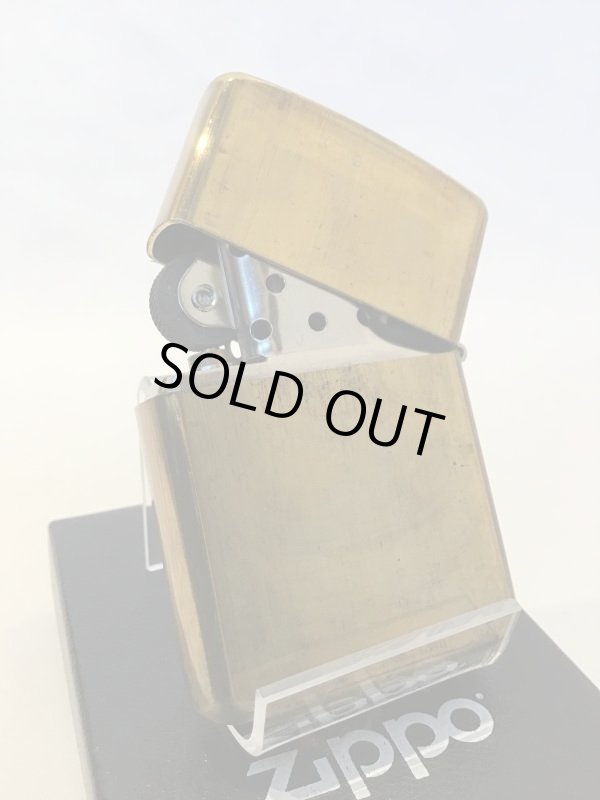 画像3: No.162 アーマータイプZIPPO ANTIPNE BRASS アンティークブラス z-4591