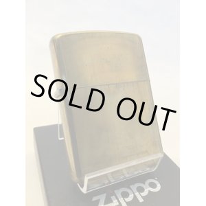 画像: No.162 アーマータイプZIPPO ANTIPNE BRASS アンティークブラス z-4591