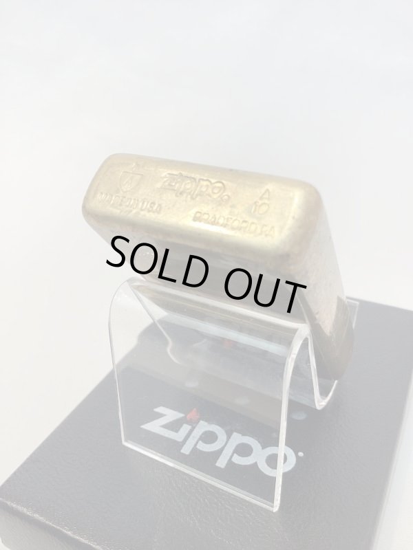 画像4: No.1602 スリムシリーズ スリムアーマーZIPPO ANTIQUE BRASS アンティークブラス z-4600