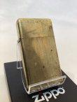 画像1: No.1602 スリムシリーズ スリムアーマーZIPPO ANTIQUE BRASS アンティークブラス z-4600