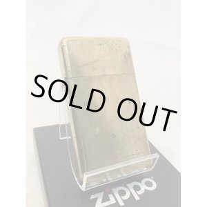 画像: No.1602 スリムシリーズ スリムアーマーZIPPO ANTIQUE BRASS アンティークブラス z-4600