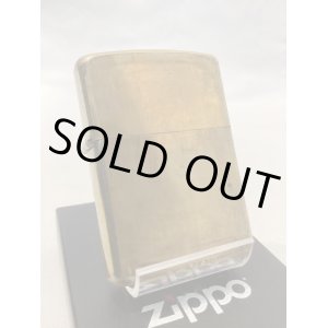 画像: No.162 アーマータイプZIPPO ANTIQUE BRASS アンティークブラス z-4630