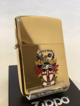 画像: No.250G ファッションブランドシリーズ DAKS ZIPPO ダックス ゴールド z-1291