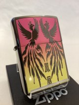 画像: No.200 推奨品ZIPPO レインボー鳳凰 ブラック z-4658