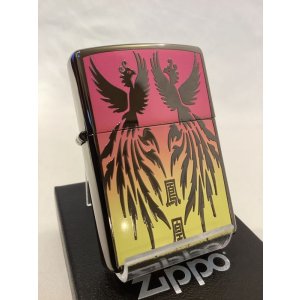 画像: No.200 推奨品ZIPPO レインボー鳳凰 ブラック z-4658