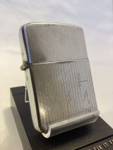 画像: No.200 UESD ZIPPO 1951年~53年製 ブラッシュクローム STRIPE ストライプ z-4662