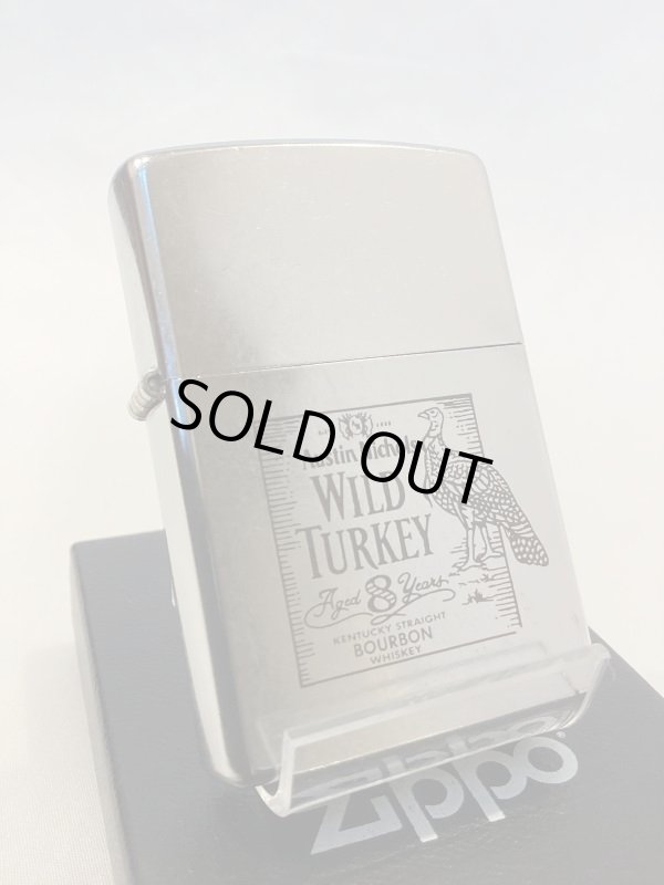 画像1: No.207 ドリンクシリーズZIPPO WILD TURKEY ワイルドターキー 両面デザイン z-4692