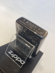 画像4: No.162 アーマータイプZIPPO ブラックニッケル ブルームデザイン z-4722