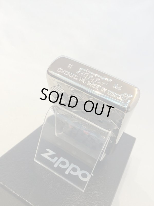 画像4: No.162 アーマータイプZIPPO WHITH NICKEL ホワイトニッケル CROSS MESH クロスメッシュ z-4725