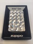 画像5: No.162 アーマータイプZIPPO WHITH NICKEL ホワイトニッケル CROSS MESH クロスメッシュ z-4725