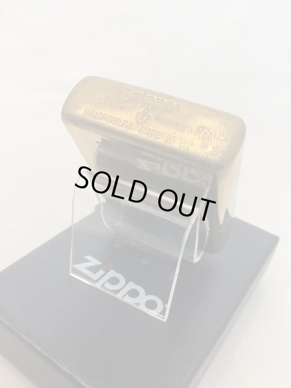 画像4: No.162 アーマータイプZIPPO ANTIQUE BRASS アンティークブラス プレーン z-4730