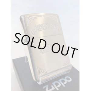 画像: No.200 たばこ柄ZIPPO シルバーサテン「GOLDEN BAT」ゴールデンバット d-4743