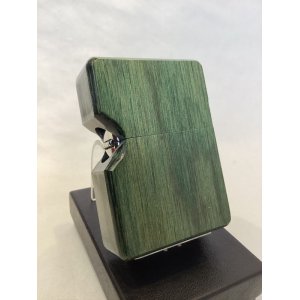 画像: No.102 アメリカ ホルゲート社製 TURPUOISE WOOD ZIPPO ターコイズウッド z-4767