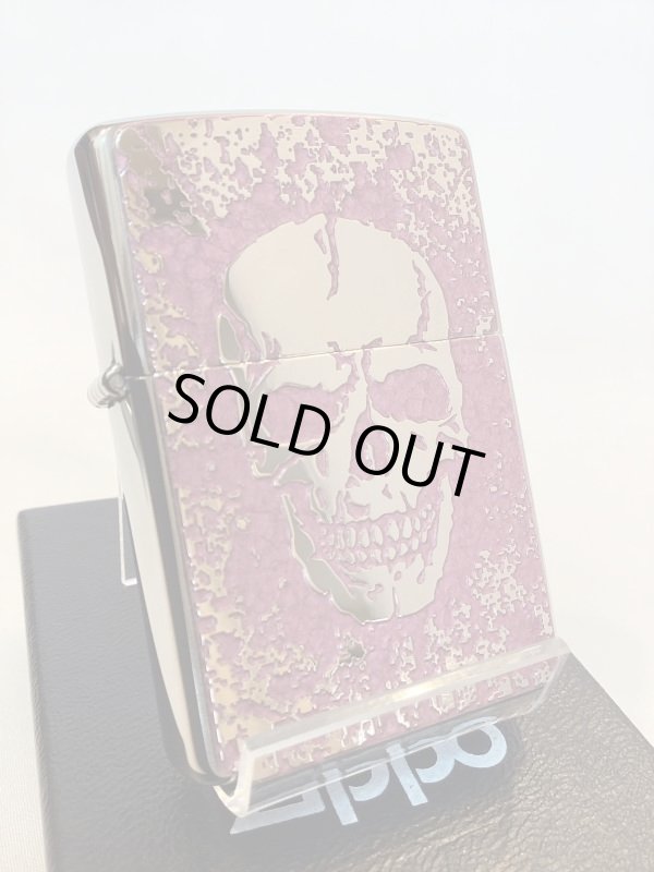 画像1: No.200 推奨品ZIPPO SKULL PINK スカルピンク z-4794