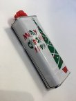 画像1: No.3141 ZIPPO GOODS LIGHER FLUID TIN ZIPPOオイル缶 メリークリスマス 1999 ステッカー貼り z-4983