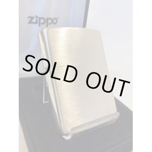 画像: No.13 BRUSHED STARLING  SILVER ZIPPO 2021年製 スターリングシルバー z-5001