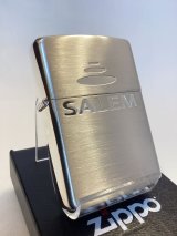 画像: No.200 たばこ柄ZIPPO SILVER SATIN シルバーサテン SALEM セーラム z-5011
