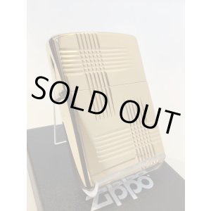 画像: No.200 推奨品ZIPPO GOLD TITANIUM FIVE LINE CROSS ゴールドチタン ファイブラインクロス z-5018