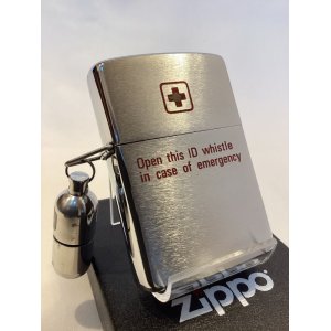 画像: No.200 USED ZIPPO 1988年製 試作品 カプセル型IDカプセル付き z-5021