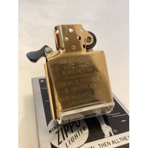 画像: ZIPPOインサイドユニット 2008年4月製 1935レプリカモデルタイプ ゴールド z-5029