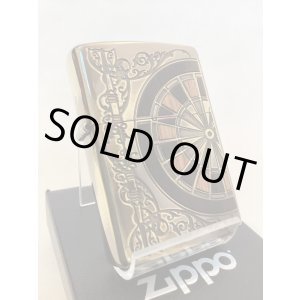 画像: No.200 推奨品ZIPPO アンティークブラス WOODダーツ z-5035