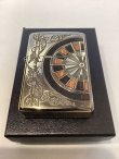 画像5: No.200 推奨品ZIPPO アンティークブラス WOODダーツ z-5035