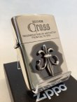 画像1: No.200 推奨品ZIPPO  SILVER IBUSHI シルバーイブシ CROSS METAL クロスメタル シリアルナンバー入り z-5108