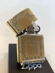 画像2: No.200 推奨品ZIPPO ARTDECO アールデコ ANTIQUE BRASS アンティークブラス z-5117