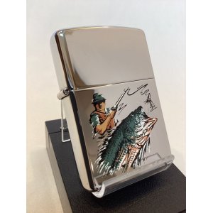 画像: No.250 スポーツシリーズZIPPO 1996年製 FISHERMAN フィッシャーマン z-5201