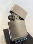 画像3: No.200 ヴィンテージZIPPO 2003年製 シルバーサテン AT EASE アットイズ z-5225