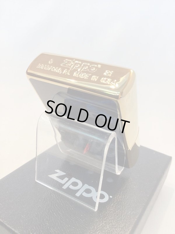 画像4: No.200G 推進品ZIPPO GOLD&MARBLE BLUE ゴールド&マーブルブルー z-5228