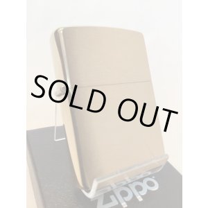 画像: No.204 推奨品ZIPPO SOLID BRASS ソリッドブラス 彫刻入り z-5236