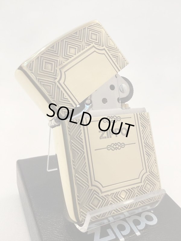 画像2: No.200 推奨品ZIPPO ARTDECO アールデコ ANTIQUE BRASS アンティークブラス z-5250