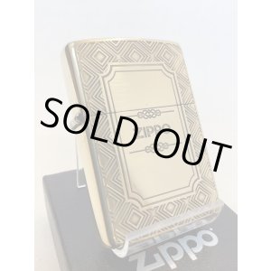 画像: No.200 推奨品ZIPPO ARTDECO アールデコ ANTIQUE BRASS アンティークブラス z-5250