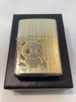 画像5: No.200 ペット&アニマルZIPPO PANDA パンダ GOLD METAL PLATE ゴールドメタルプレート貼り z-5262