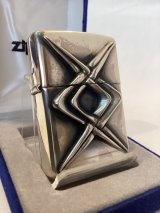 画像: No.15 STARING SILVER ZIPPO スターリングシルバー QUBTZAL COATL METAL ケツァールコアトロメタル z-151