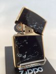 画像3: No.200G 推奨品ZIPPO GOLD&MARBLE BLACK ゴールド&マーブルブラック z-5679