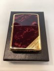 画像5: No.200G 推奨品ZIPPO GOLD&MARBLE RED ゴールド&マーブルレッド z-5678