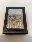 画像5: No.200 推奨品ZIPPO ARABESQUE アラベスク SILVER METAL PLATE シルバーメタルプレート貼り z-5681