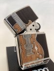 画像2: No.200 推奨品ZIPPO ANTIQUE SILVER アンティークシルバー WOODギター z-5692