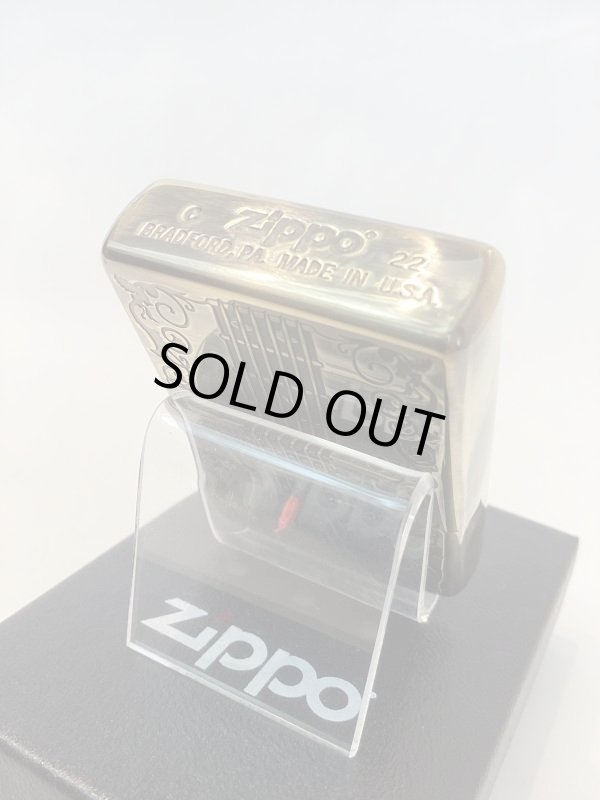 画像4: No.200 推奨品ZIPPO ANTIQUE BRASS アンティークブラス WOODギター z-5693