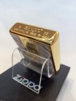 画像4: No.200 推奨品ZIPPO MARBLE WHITE マーブルホワイト GOLD LINE ゴールドライン z-5714