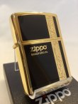 画像1: No.200 推奨品ZIPPO BLACK&GOLD ブラック&ゴールド ELEGANCE エレガンス z-5717