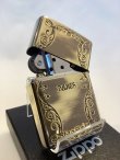 画像3: No.200 推奨品ZIPPO ANTIQUE BRASS アンティークブラス WOOD DARTS ウッドダーツ z-5730