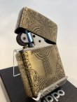 画像3: No.162 ANTIQUE BRASS IBUSHI ZIPPO アンティークブラスイブシ CELTIC CROSS ケルテッククロス z-5761