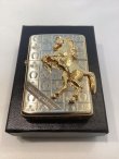 画像5: No.200 USED ZIPPO 2012年製 ウイニングウィニー グランドクラウン ゴールド&シルバー z-5772