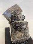 画像2: No.200 ヴィンテージZIPPO 1992年製 SILVER IBUSHI シルバーイブシ INDIANAPOLIS 500 インディアナポリス500 メタル付き z-5786