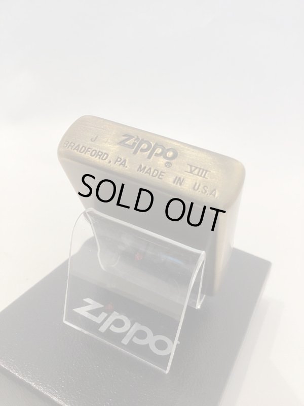 画像4: No.200 ヴィンテージZIPPO 1992年製 ANTIQUE BRASS IBUSHI INDIANAPOLIS 500 インディアナポリス500 メタル付き z-5787