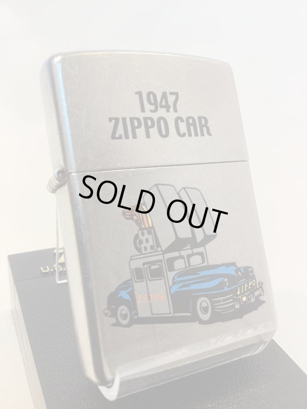 画像1: No.207 ヴィンテージZIPPO 2001年製 STREET CHROME ストリートクローム ZIPPO CAR ジッポーカー z-5792