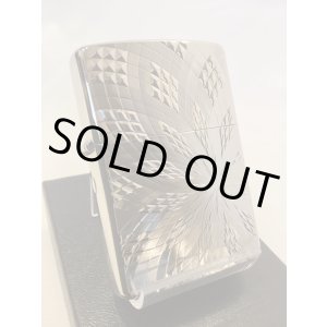 画像: No.200 推奨品ZIPPO PLATINAM SILVER プラチナシルバー SPIRL BLOOM スパイラルブルーム z-5796
